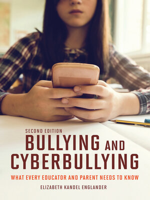 cover image of Bullying and Cyberbullying